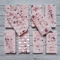 Princess mini snapbar (contains crystal rose quartz)
