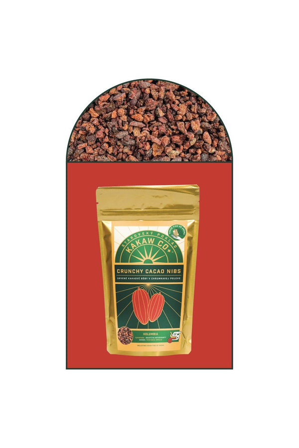 Křupavé kousky - karamelizované kakaové boby drcené 75g