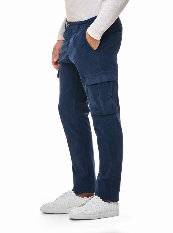 PANTALONI IN CORDUROY CON TASCA