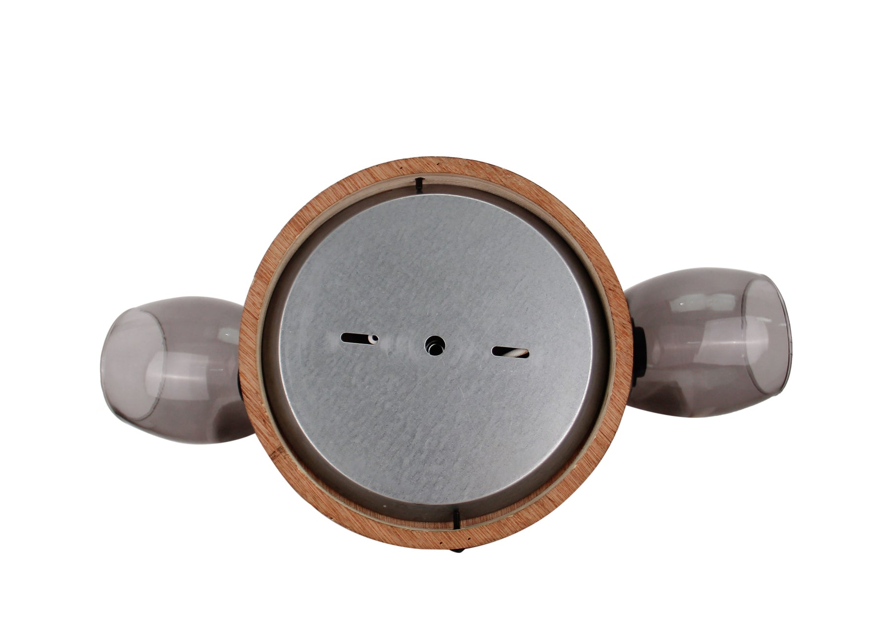 Chericoni Sylvie Ceiling Spotlight – 2-bulb – E14 – Bronze – Glass