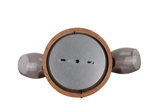 Chericoni Sylvie Ceiling Spotlight – 2-bulb – E14 – Bronze – Glass