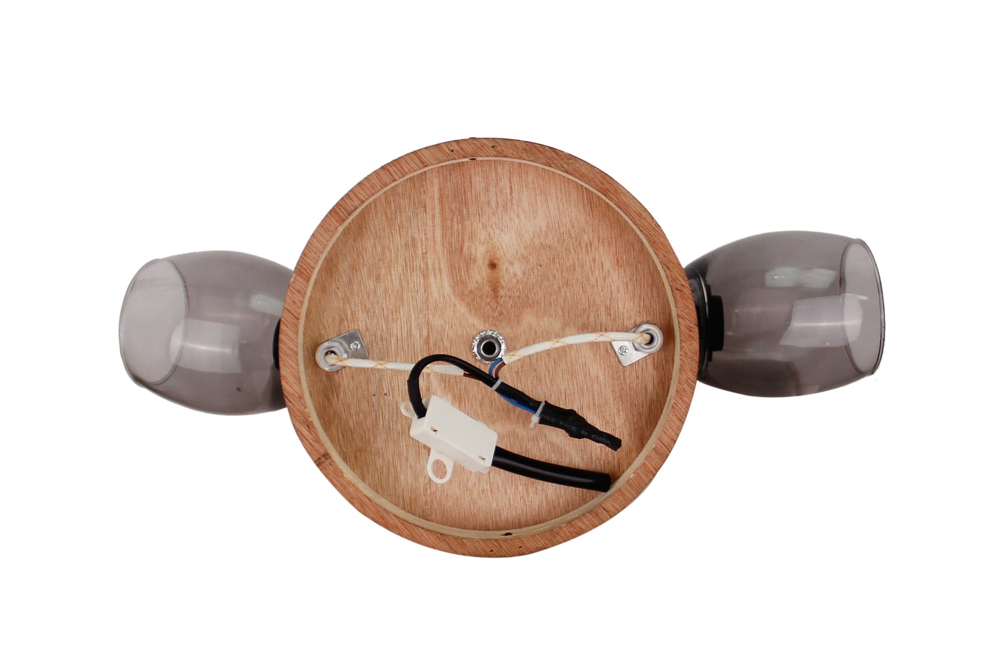 Chericoni Sylvie Ceiling Spotlight – 2-bulb – E14 – Bronze – Glass