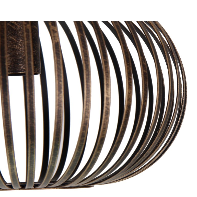 Chericoni Curvato Plafondlamp Brons