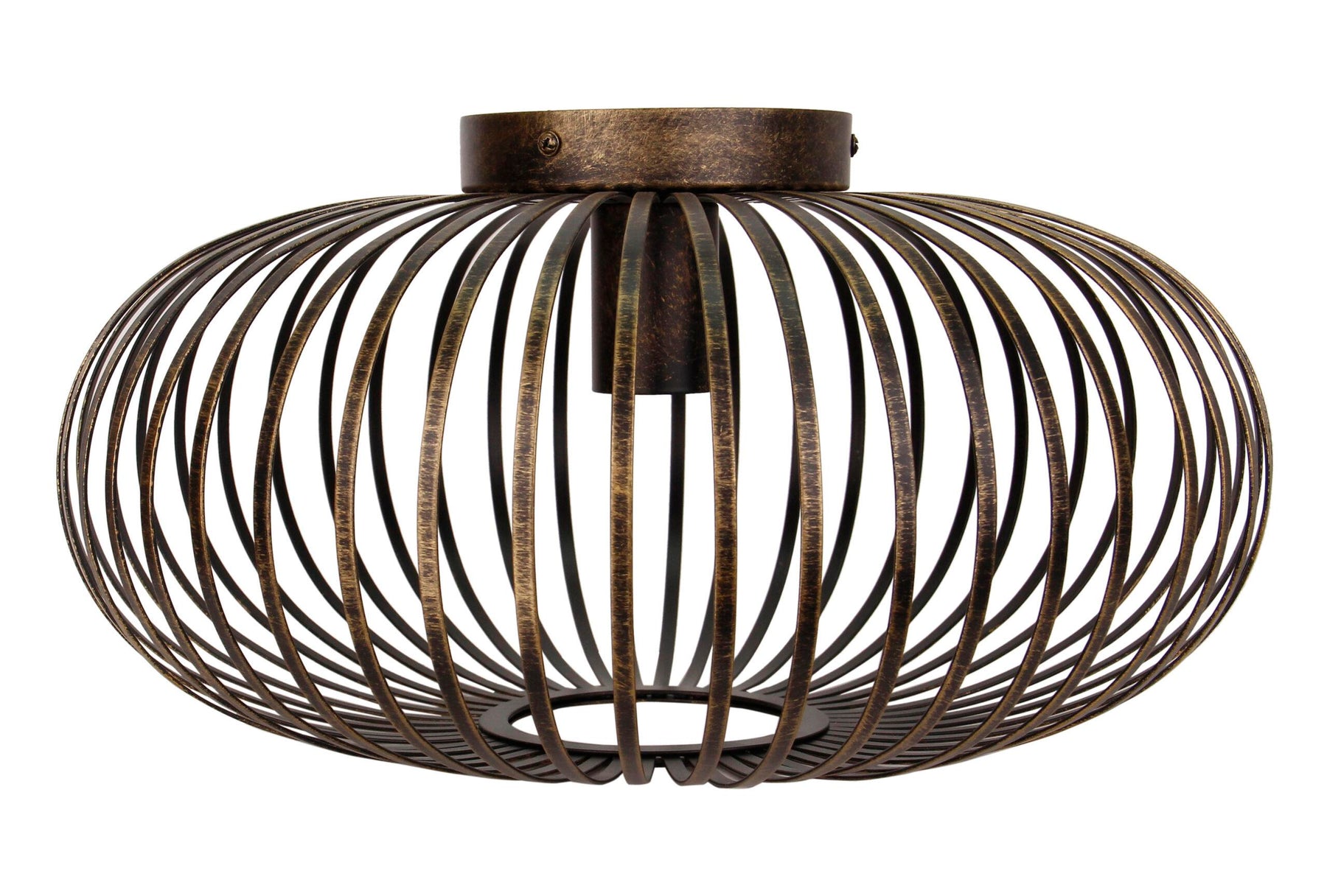 Chericoni Curvato plafondlamp brons, met een elegante en moderne uitstraling, geschikt voor sfeervolle verlichting in diverse interieurs.