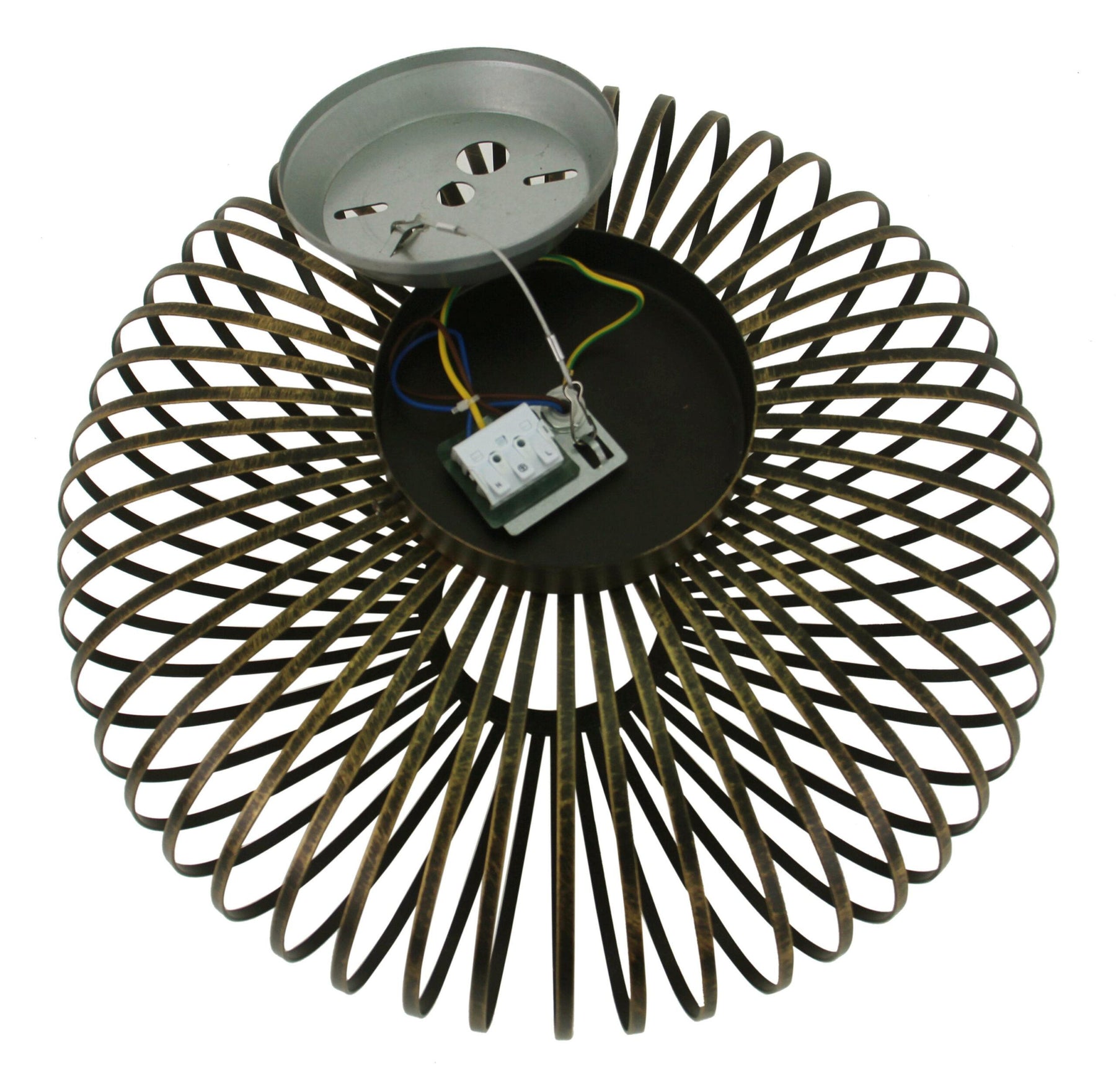 Chericoni Curvato plafondlamp brons, met een elegante en moderne uitstraling, geschikt voor sfeervolle verlichting in diverse interieurs.