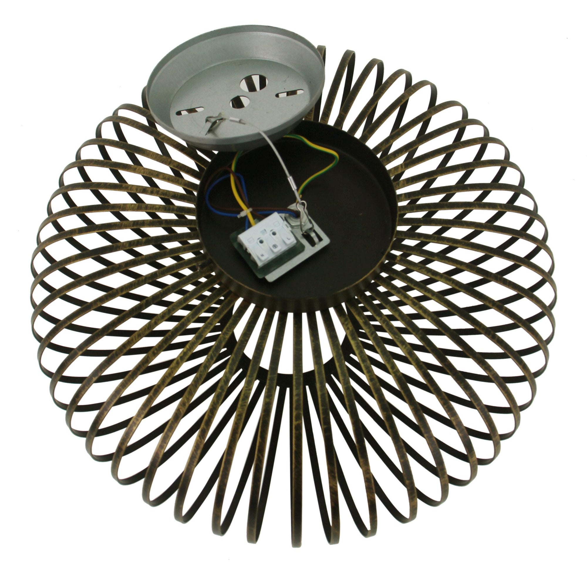 Chericoni Curvato plafondlamp brons, met een elegante en moderne uitstraling, geschikt voor sfeervolle verlichting in diverse interieurs.