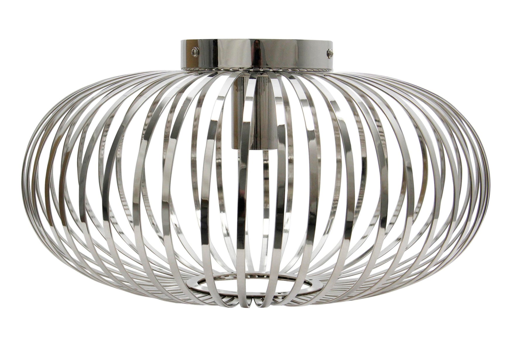 Chericoni Curvato plafondlamp chroom, stijlvolle lamp met E27 fitting, modern design, ideaal voor diverse interieurstijlen.