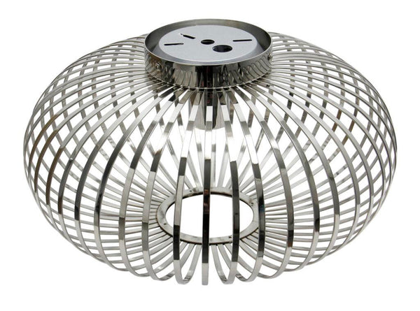 Chericoni Curvato plafondlamp chroom, stijlvolle lamp met E27 fitting, modern design, ideaal voor diverse interieurstijlen.