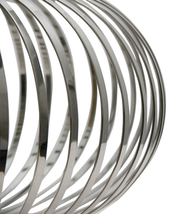Chericoni Curvato plafondlamp chroom, stijlvolle lamp met E27 fitting, modern design, ideaal voor diverse interieurstijlen.