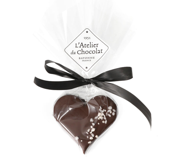 Bouchée coeur collector menthe chocolat noir