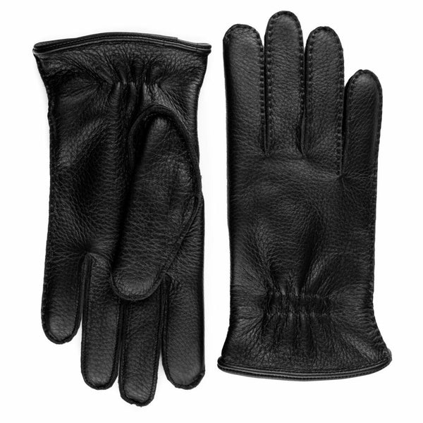 Handmade Men's Gloves from American Deerskin with Cashmere