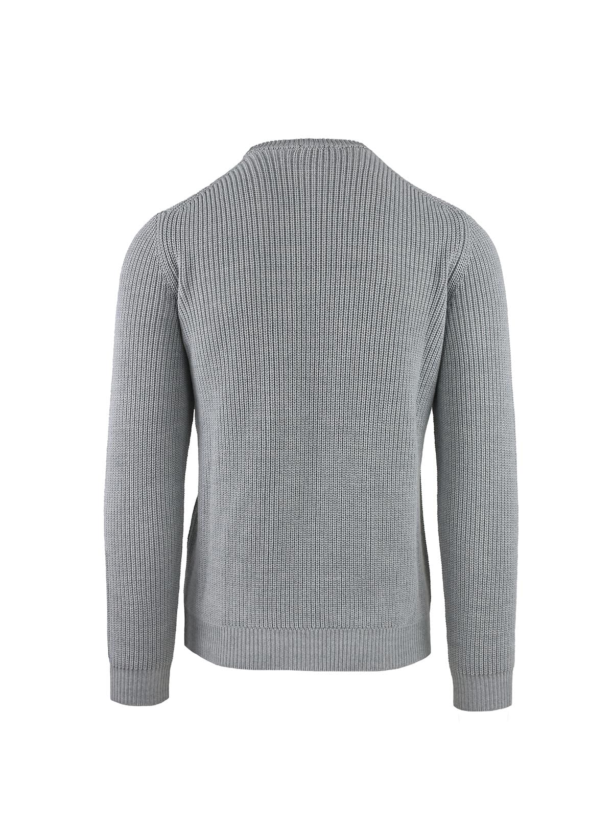 CREW NECK KNITTED WITH CORN AND DIAMOND PATTERNS