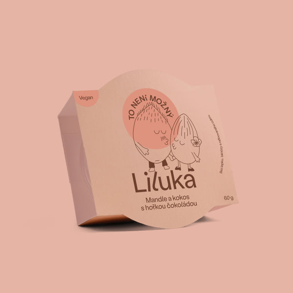 Liluka Almonds and Coconut with Dark Chocolate