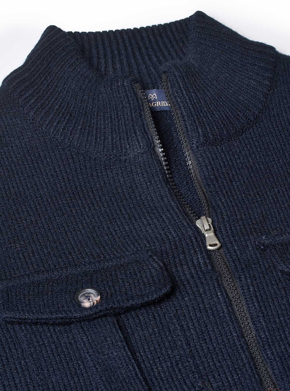 GIUBBINO CON ZIP E TASCHE