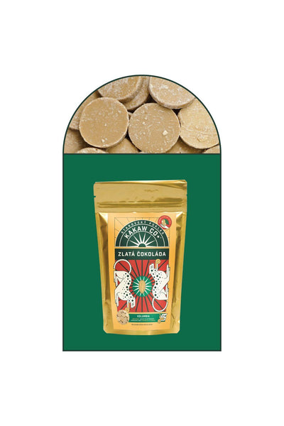 Zlatá čokoláda (poctivá biela) Kolumbia 100g