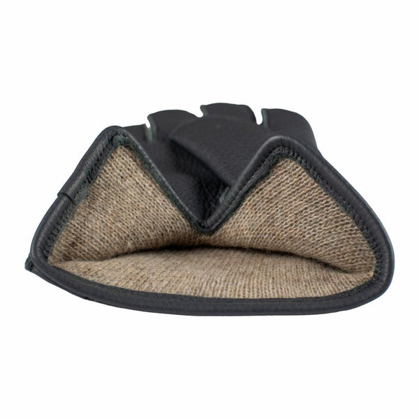 Handmade Men's Leather Gloves with Cashmere