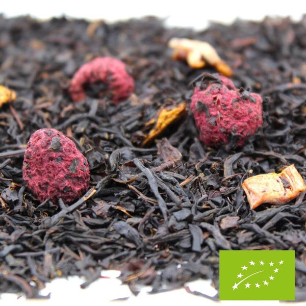 Organic Strawberry Raspberry Black Tea*