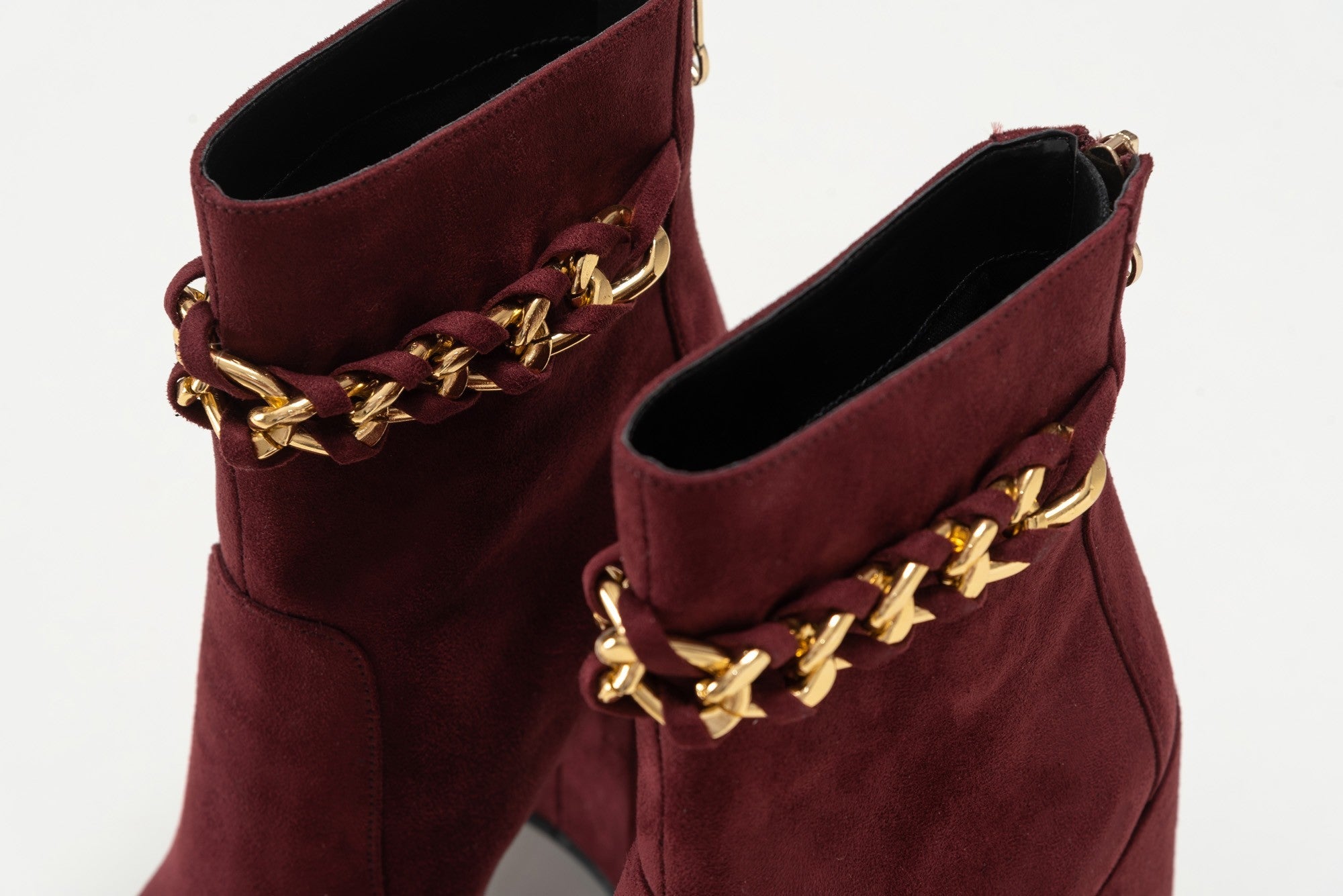 Dora Burgundy Ankle Boot