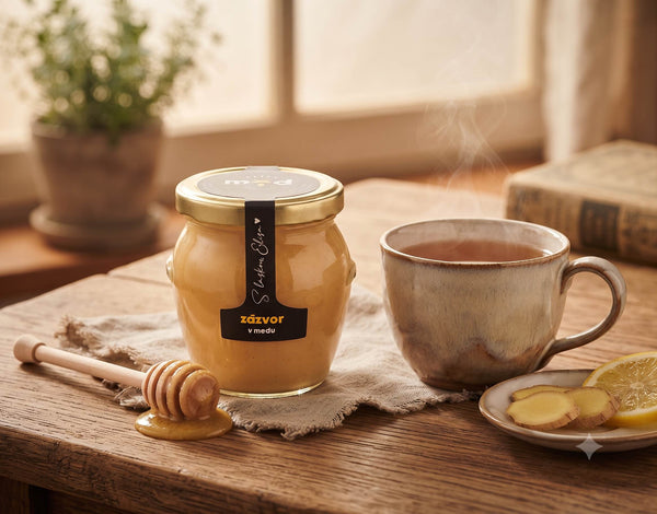 Gift Honey with Ginger Elisa 250 g