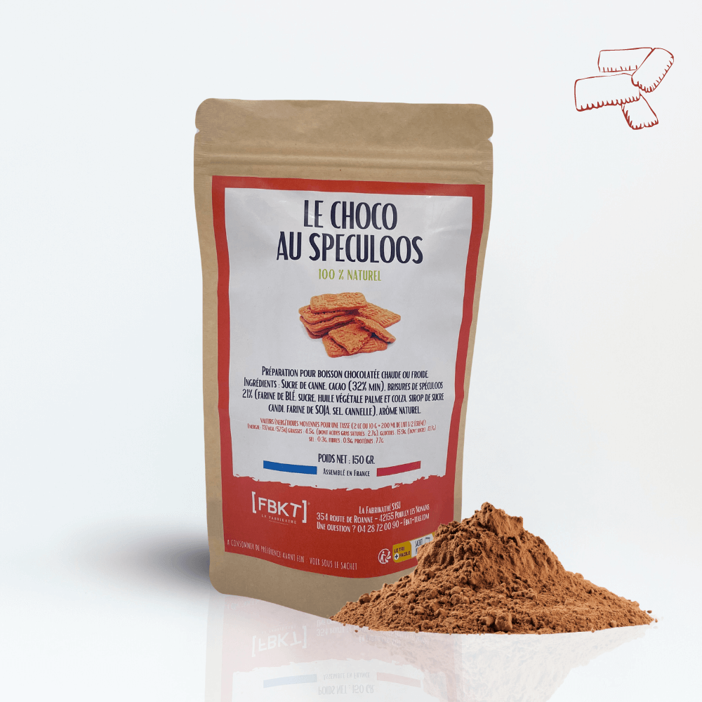 CHOCOLATE WITH SPECULOOS