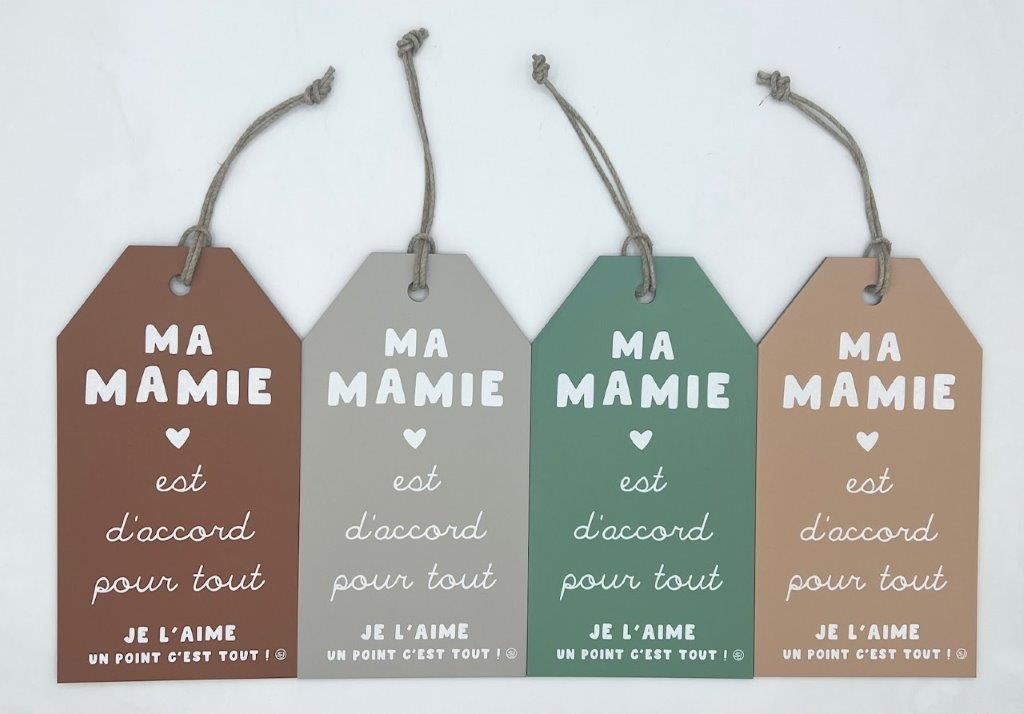 Sign with message my grandma