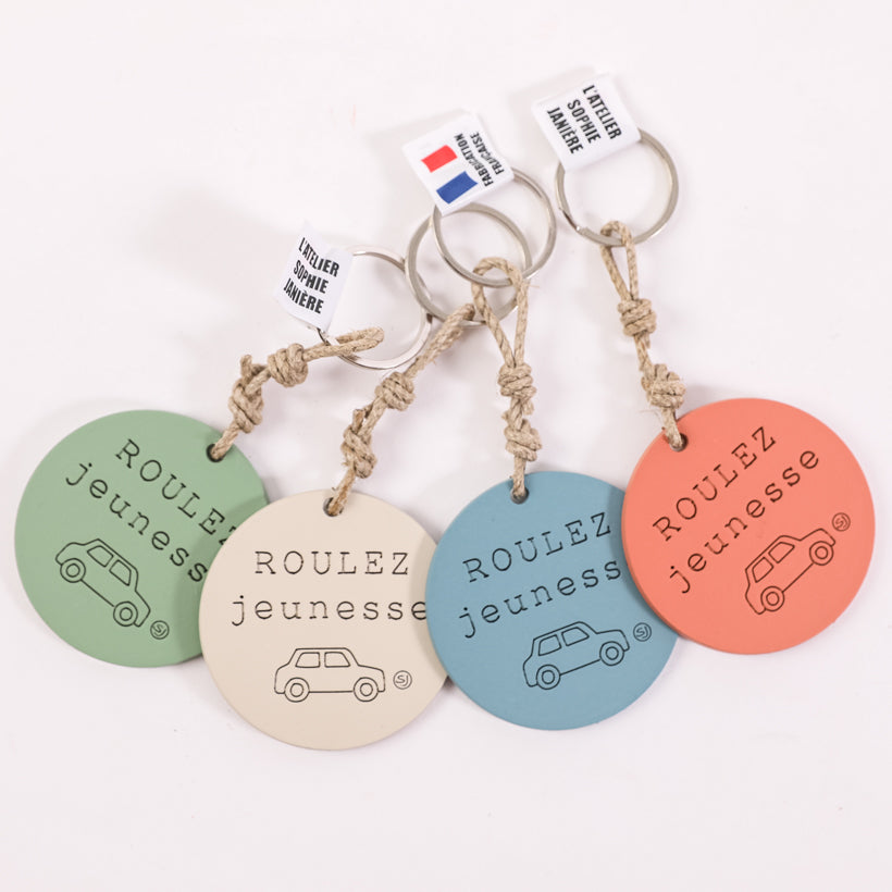 Roll on youth keychain