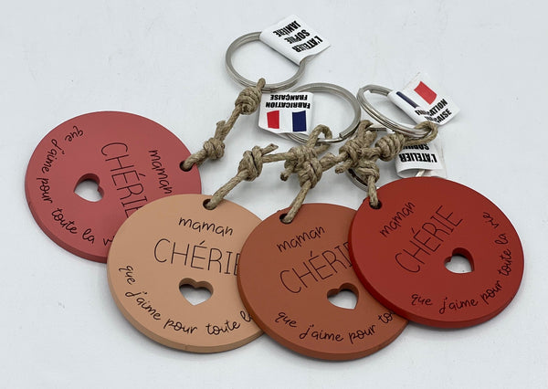 Dear Mom Keychain