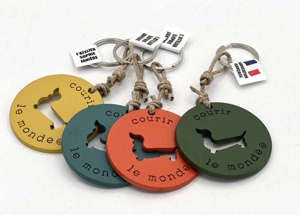 Dachshund Keychain