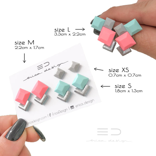 EXPANSION | gray – mint – coral – silver