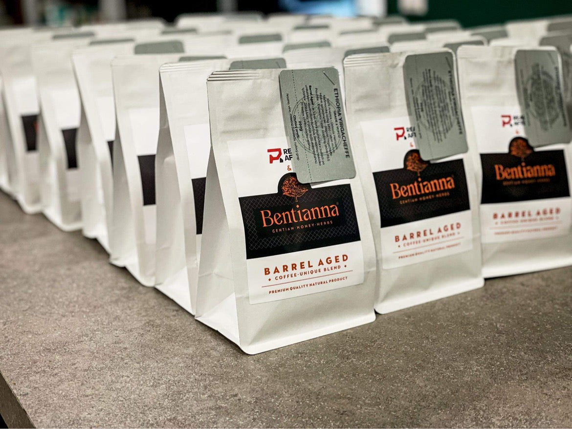 Káva zrající v sudech BENTIANNA - 100% Arabica Káva Balení: 200g