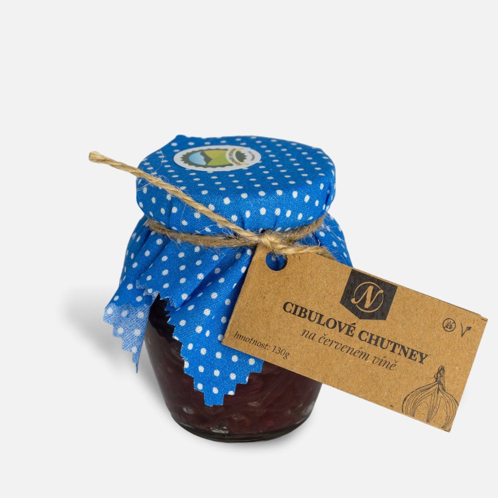 Onion chutney with red wine 130 g / 250 g