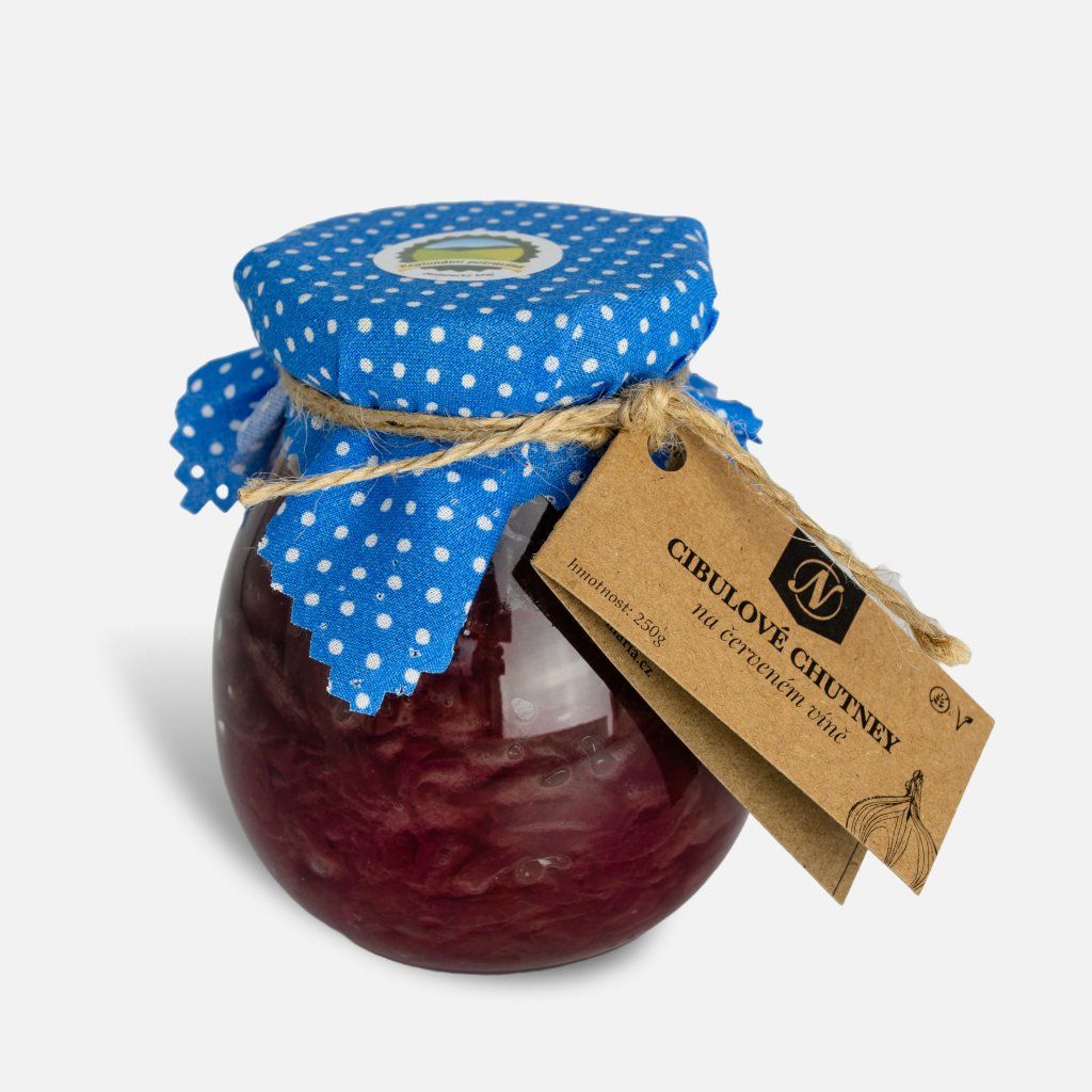 Onion chutney with red wine 130 g / 250 g
