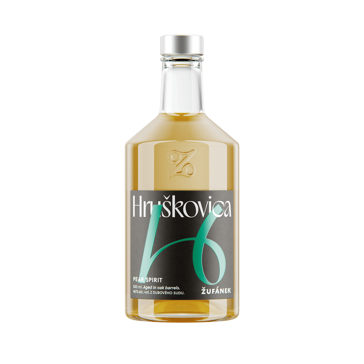 Žufánek Pear Brandy from Oak Barrel 40% 0.5l