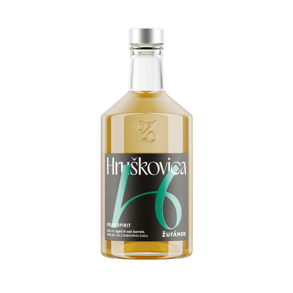 Žufánek Pear Brandy from Oak Barrel 40% 0.5l