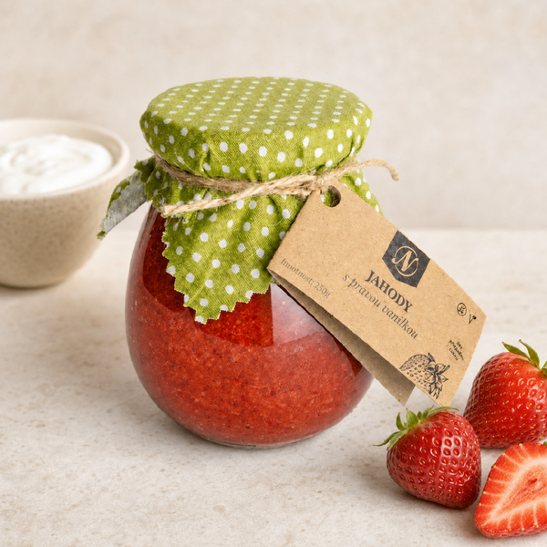 Strawberry with Real Vanilla | No Added Sugar 130 g / 250 g