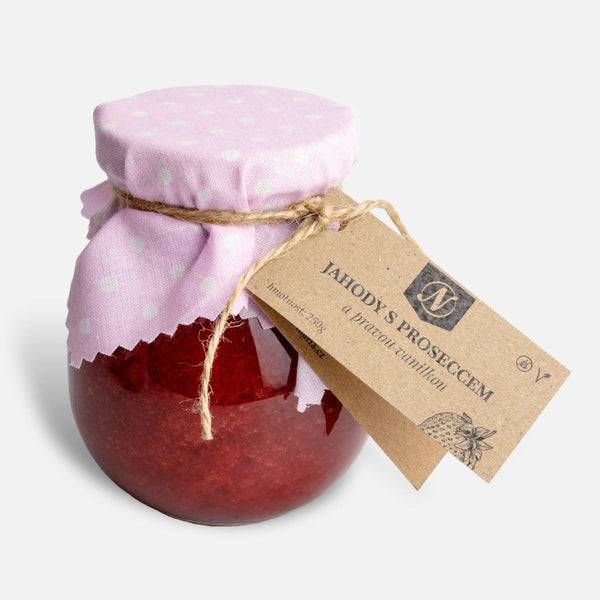 Strawberries with Prosecco and Real Vanilla 130 g / 250 g