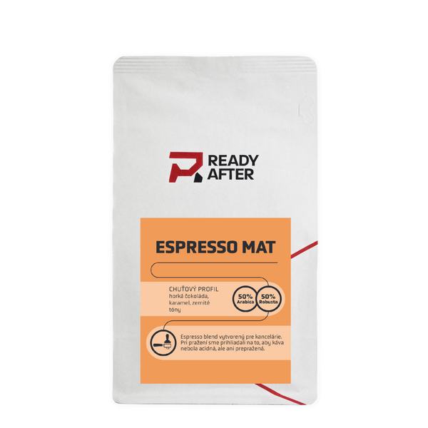Espresso MAT - premium coffee blend 50% Arabica 50% Robusta Packaging: 500g