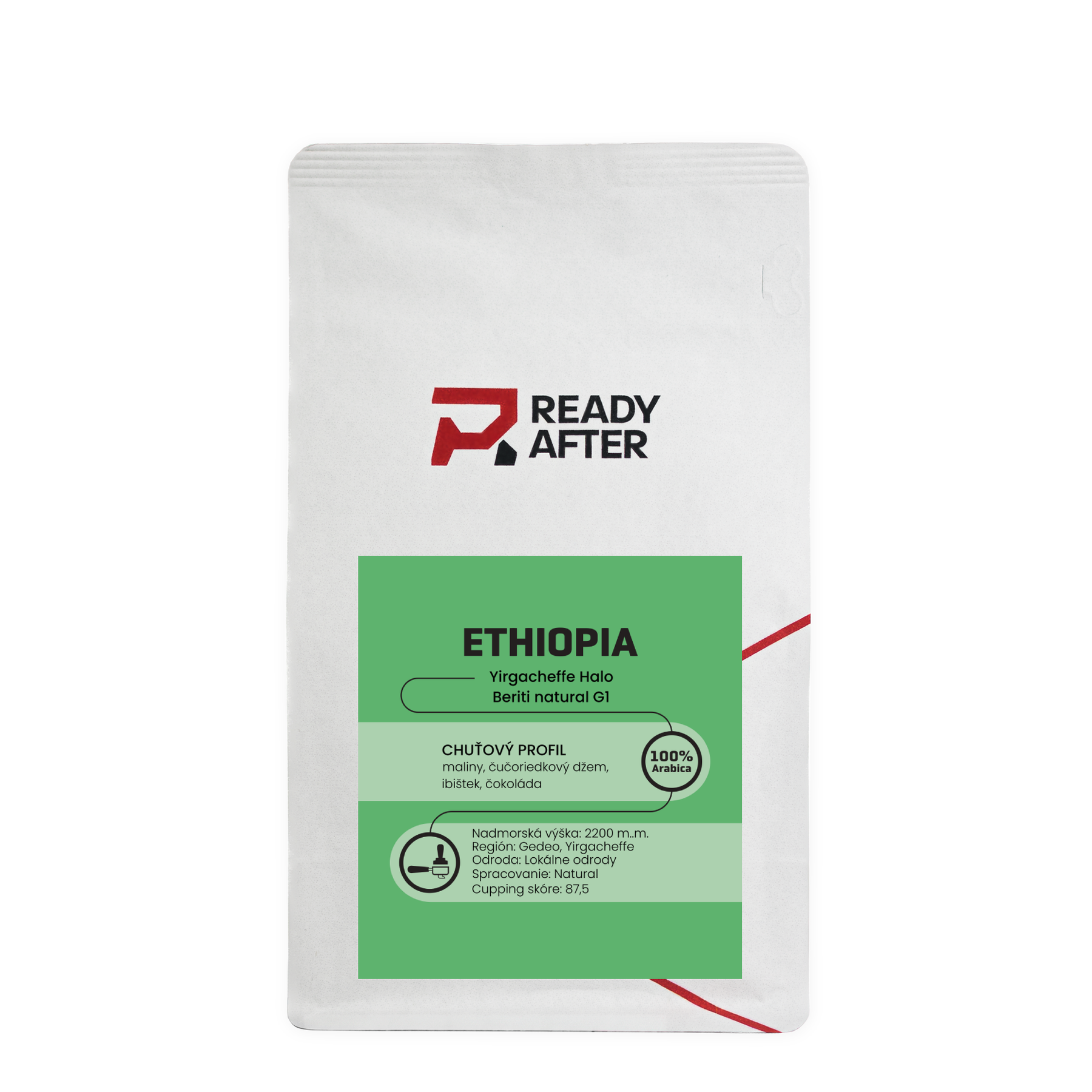 Ethiopia Halo Beriti Yirgacheffe Gr.1 Natural - 100% Arabica Coffee Packaging: 200g