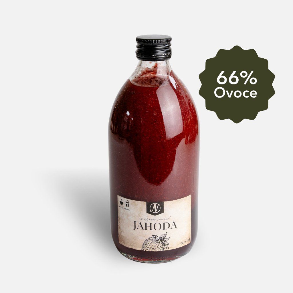 Limoneta | Strawberry with Real Vanilla 540 ml