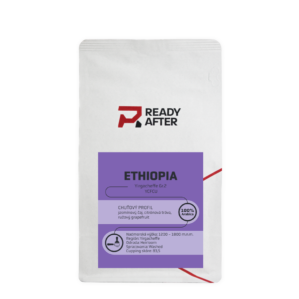 Ethiopia Yirgacheffe Gr.2 YCFCU - 100% Arabica Coffee Packaging: 200g