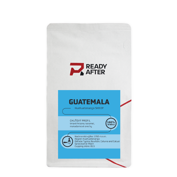 Guatemala Huehuetenango SHB EP - 100% Arabica Káva Balení: 500g