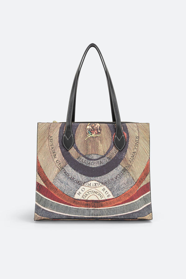 Borsa a spalla Gattinoni con doppio manico Planetarium