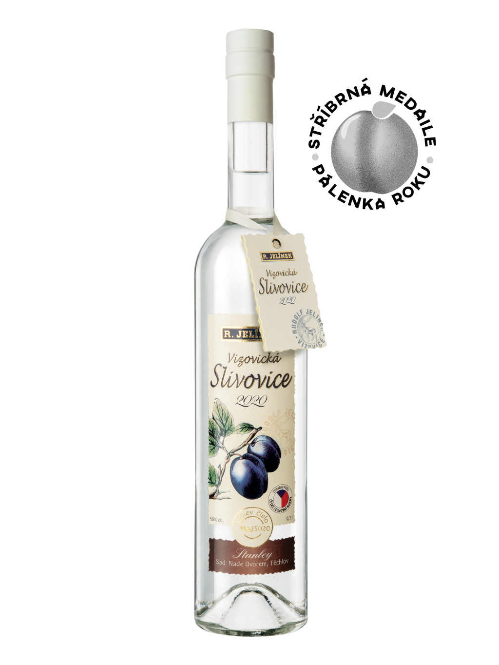 Vizovice Plum Brandy 2020 Stanley 50% 0.7l