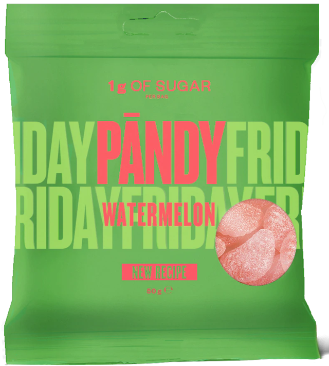 PANDY CANDY - Želé cukríky bez pridaného cukru Príchuť: ŠUMIVÉ FĽAŠE