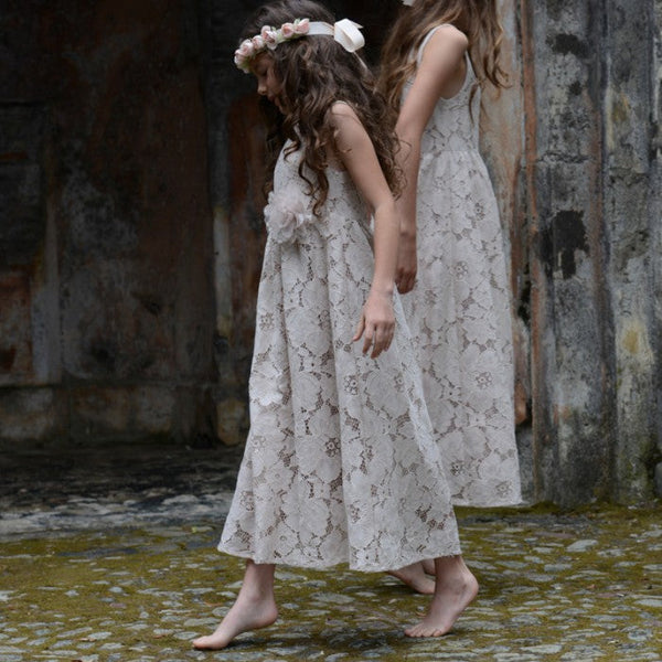 Long Lace Dress