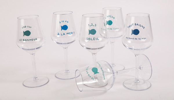 6 Unbreakable Fish Glasses