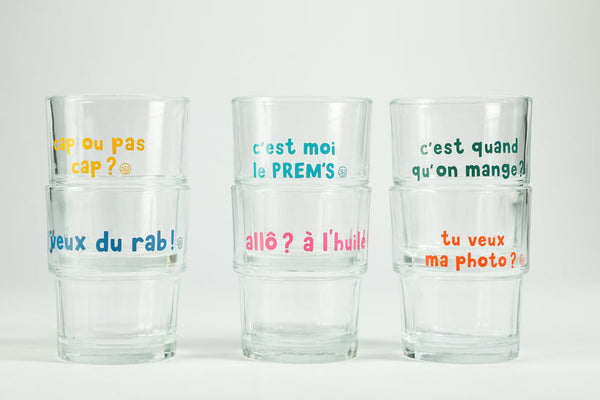 6 Léon glasses I want more