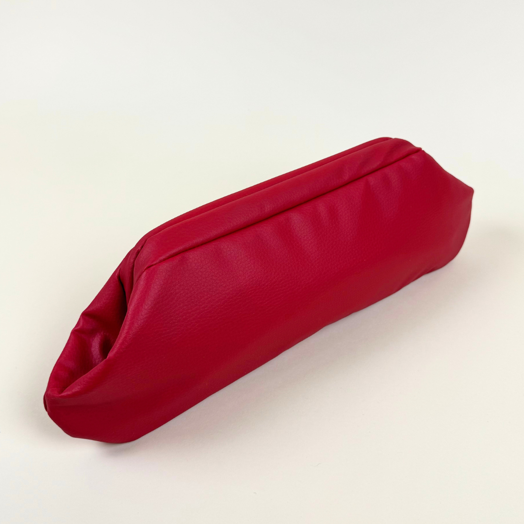 Hammered Eco-Leather Baguette