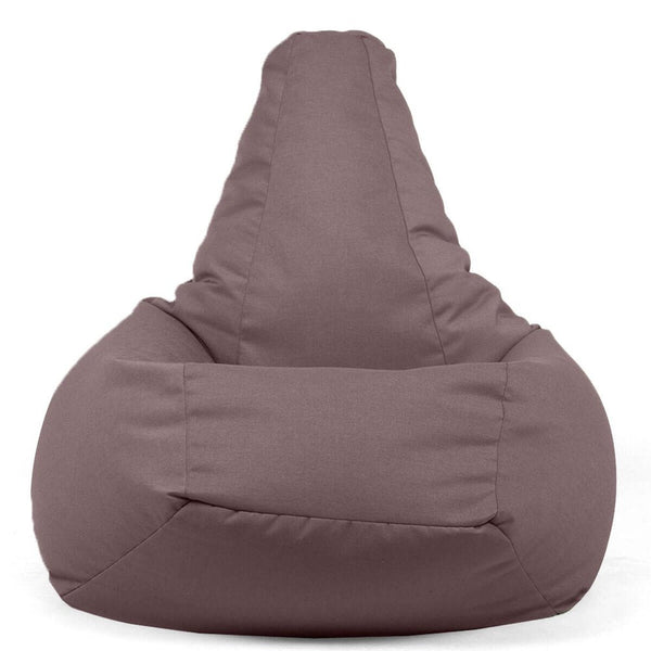 Poltrona Sacco da giardino in palline di polistirolo e tessuto acrilico 68 SESSANTOTTO Marrone Cacao Melange by Arketicom (2022325747781)