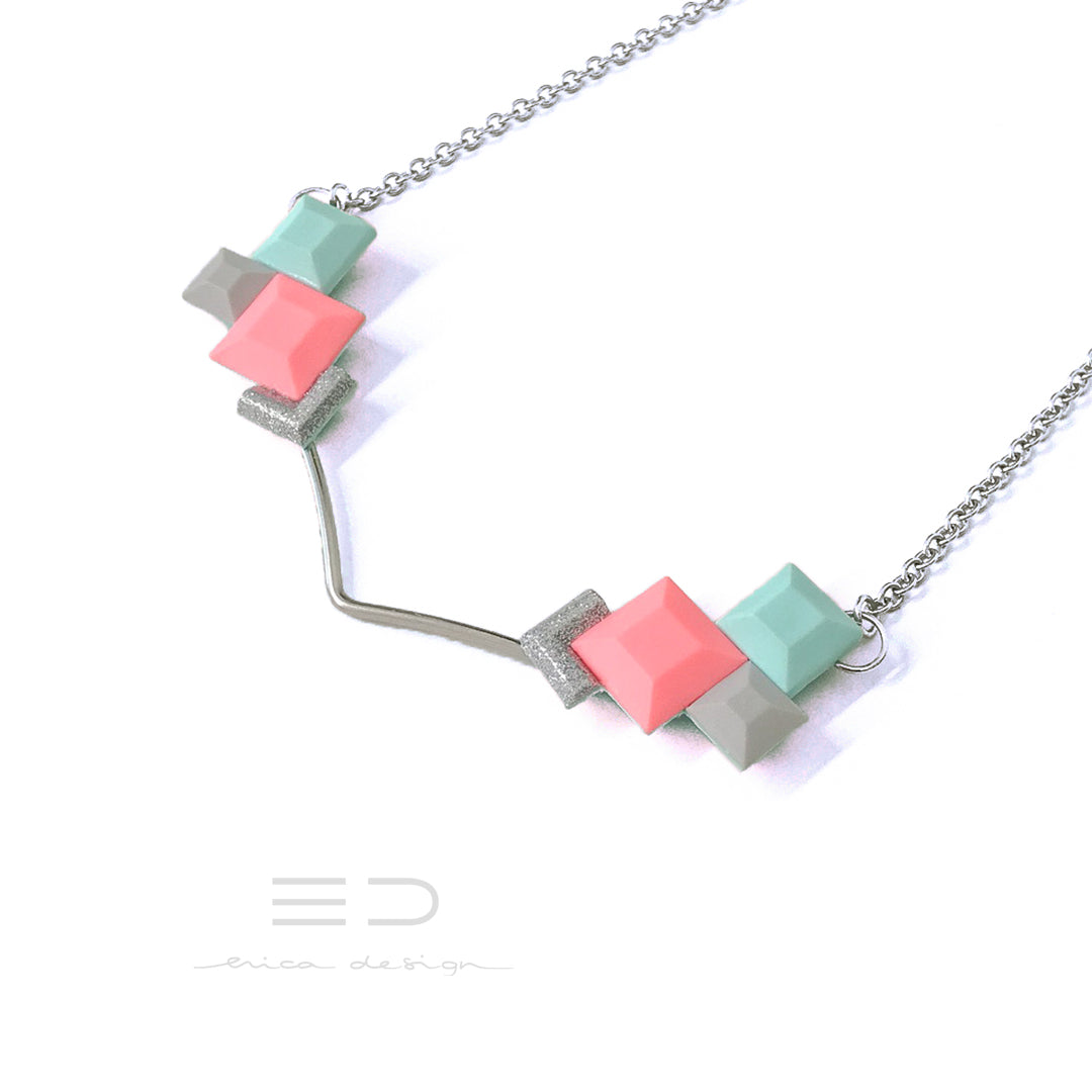 EXPANSION | gray – mint – coral – silver
